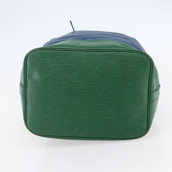 LOUIS VUITTON Epi Noe Shoulder Bag Bicolor Green Blue M44044 - Picture 9 of 12